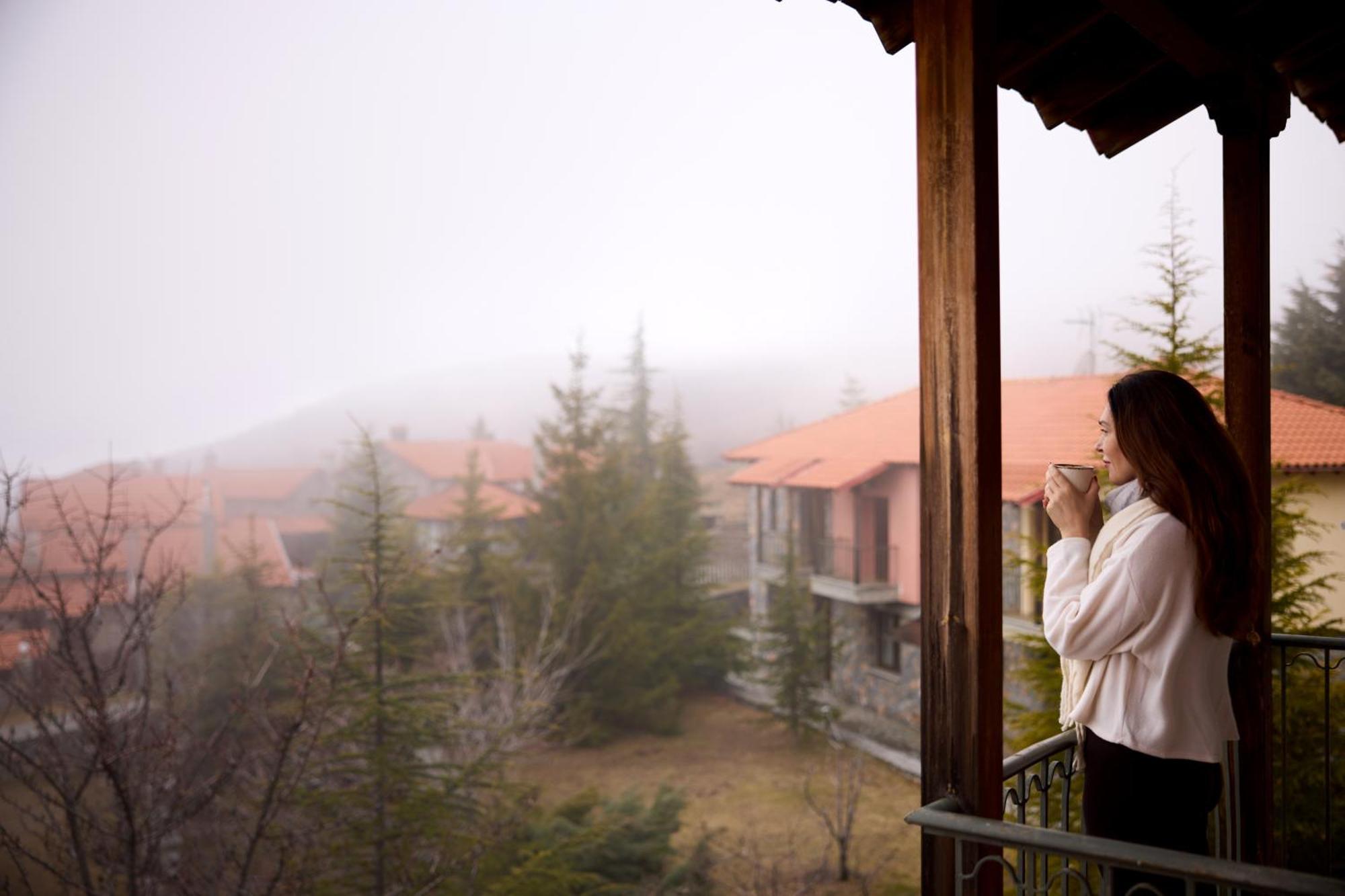 Domotel Neve Mountain Resort Палеос-Айос-Атанасіос Екстер'єр фото